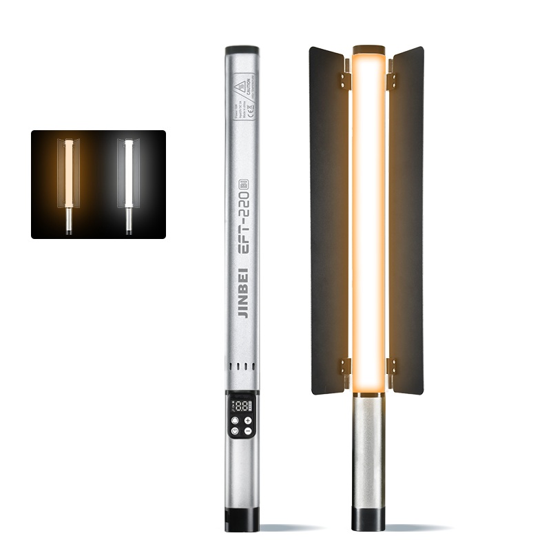 Photography Lighting Handheld - JINBEI EFT-220BI Przenośna, ręczna lampa wideo