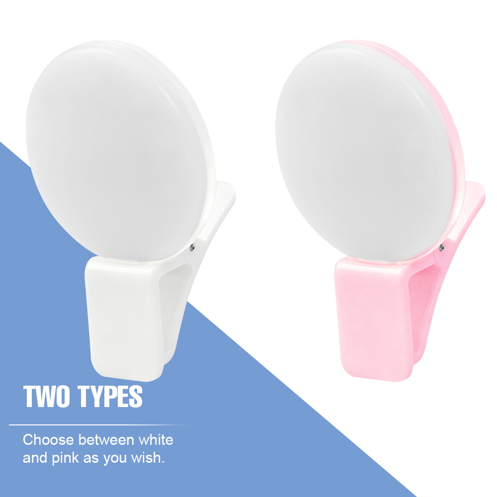 Klipsowa lampa LED do selfie,  – Photography Lighting Description recenzja i cena